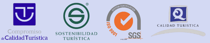 Compromiso de Calidad Turística; Sostenibilidad Turística; certificación ISO 9001 SGS; Q Calidad Turística